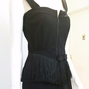 2pc knit bodice and midi length skirt